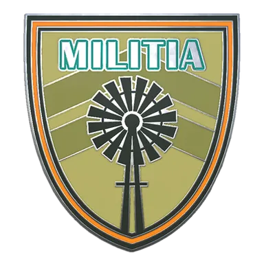 Militia-knappenål