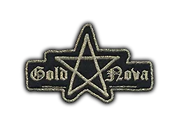 Tygmärke | Metal Gold Nova I