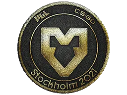 Aufnäher | MOUZ (Gold) | Stockholm 2021