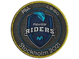 Нашивка | Movistar Riders | Стокгольм 2021