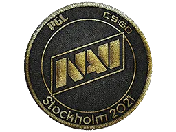 布章 | Natus Vincere （金色） | 2021年斯德哥尔摩锦标赛