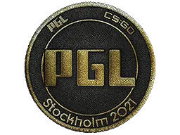 Écusson | PGL (or) | Stockholm 2021