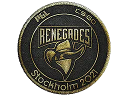 Aufnäher | Renegades (Gold) | Stockholm 2021