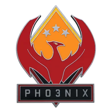 Anstecknadel: Phoenix