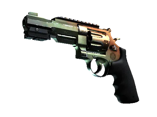 R8-revolveri | Himmeä meripihka (Kentällä kokeiltu)