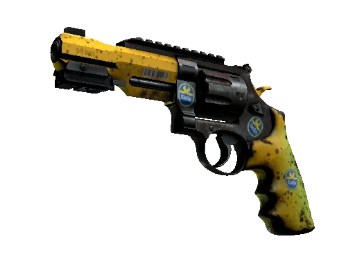 R8-revolveri | Banaanitykki (Kentällä kokeiltu)