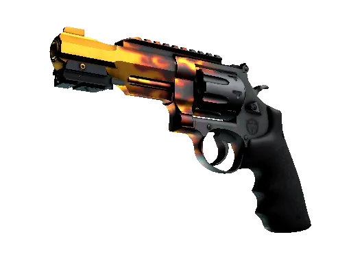 Revolver R8 | Blaze (Usura minima)