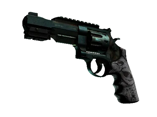 Револьвер R8 | Кованая кость (Закалённое в боях)