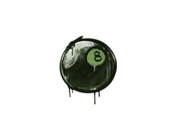 Grafíti selado | 8-Ball (Battle Green)