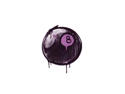 Grafíti selado | 8-Ball (Bazooka Pink)