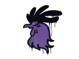 Sealed Graffiti | Cocky (Monster Purple)