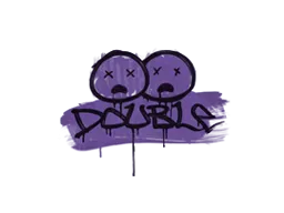 Sealed Graffiti | Double (Monster Purple)