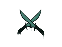 Grafíti selado | X-Knives (Frog Green)