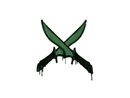 Grafíti selado | X-Knives (Jungle Green)