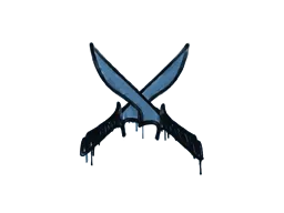 Grafíti selado | X-Knives (Monarch Blue)