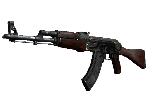 StatTrak AK-47 | Jaguar (Battle-Scarred)