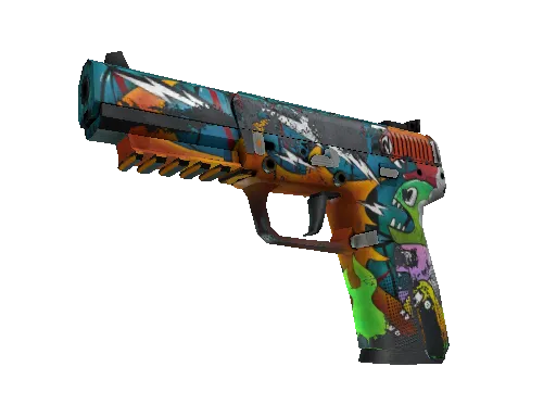 StatTrak Five-SeveN | Angry Mob (Battle-Scarred)