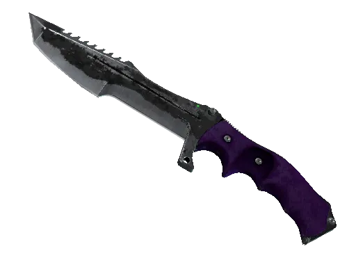 StatTrak ★ Huntsman Knife | Ultraviolet (Battle-Scarred)