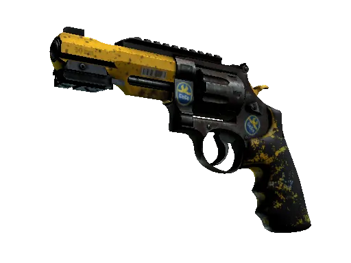 StatTrak R8 Revolver | Banana Cannon (Battle-Scarred)