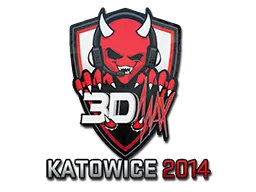 Naklejka | 3DMAX | Katowice 2014
