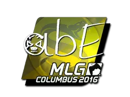 Aufkleber | abE (Glanz) | MLG Columbus 2016