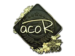 印花 | acoR（金色）| 2022年里约热内卢锦标赛