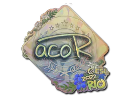 Pegatina | acoR (holográfica) | Río 2022