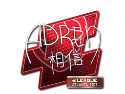 Naklejka | AdreN (foliowana) | Atlanta 2017