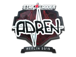 Naklejka | AdreN (foliowana) | Berlin 2019