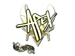 Sticker | apEX (Gold) | Paris 2023