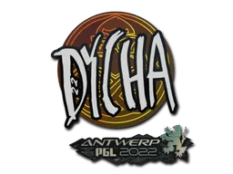 Sticker | dycha | Antwerp 2022
