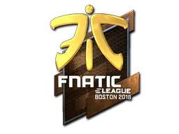 Klistermærke | Fnatic (Folie) | Boston 2018