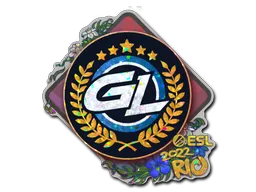 Klistermärke | GamerLegion (Glitter) | Rio 2022