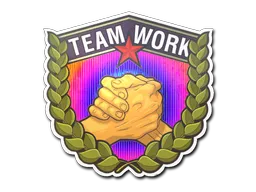 Aufkleber | Teamwork (Holo)