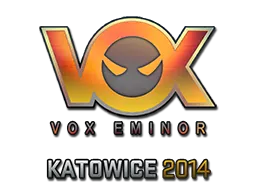 Naklejka | Vox Eminor (hologramowa) | Katowice 2014