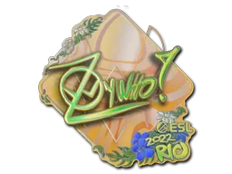 Çıkartma | ZywOo (Holo) | Rio 2022