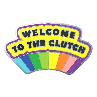 Clutch'a Hoş Geldiniz Broşu