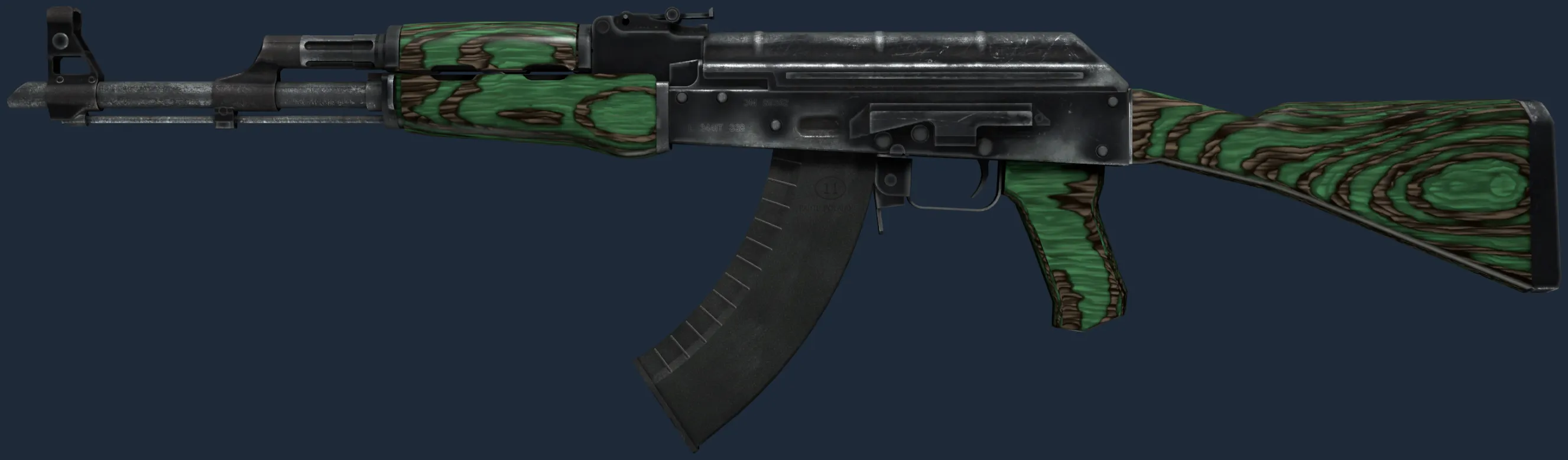 AK-47 | Green Laminate (Minimal Wear)