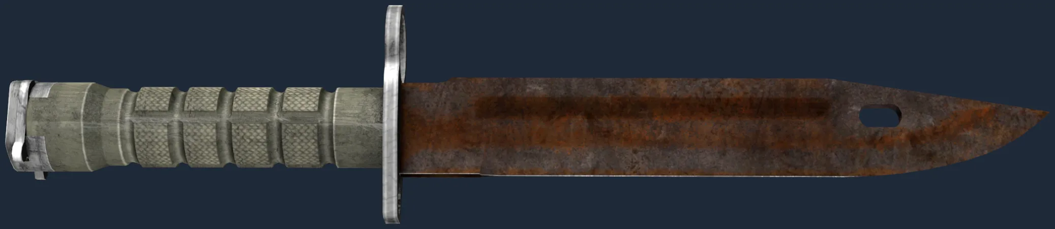 ★ Bayonet | Rust Coat (Battle-Scarred)