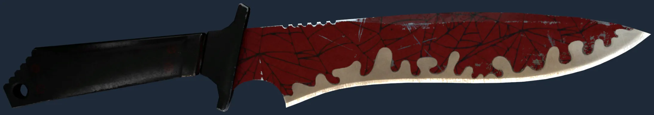 ★ Classic Knife | Crimson Web (Battle-Scarred)