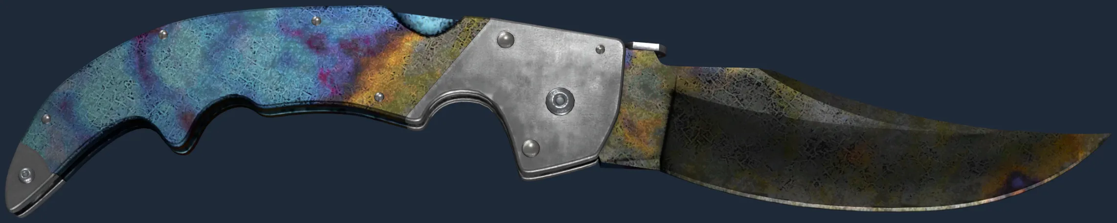 ★ Falchion Knife | Case Hardened (Battle-Scarred)