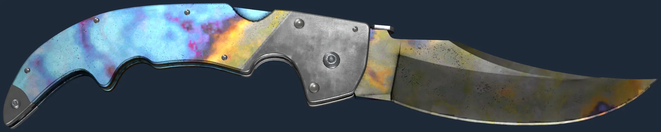 ★ Falchion Knife | Case Hardened (Minimal Wear)