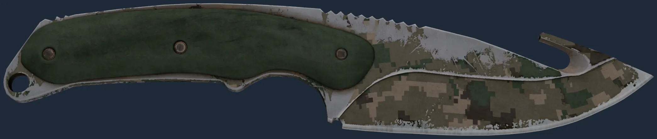 ★ Gut Knife | Forest DDPAT (Well-Worn)