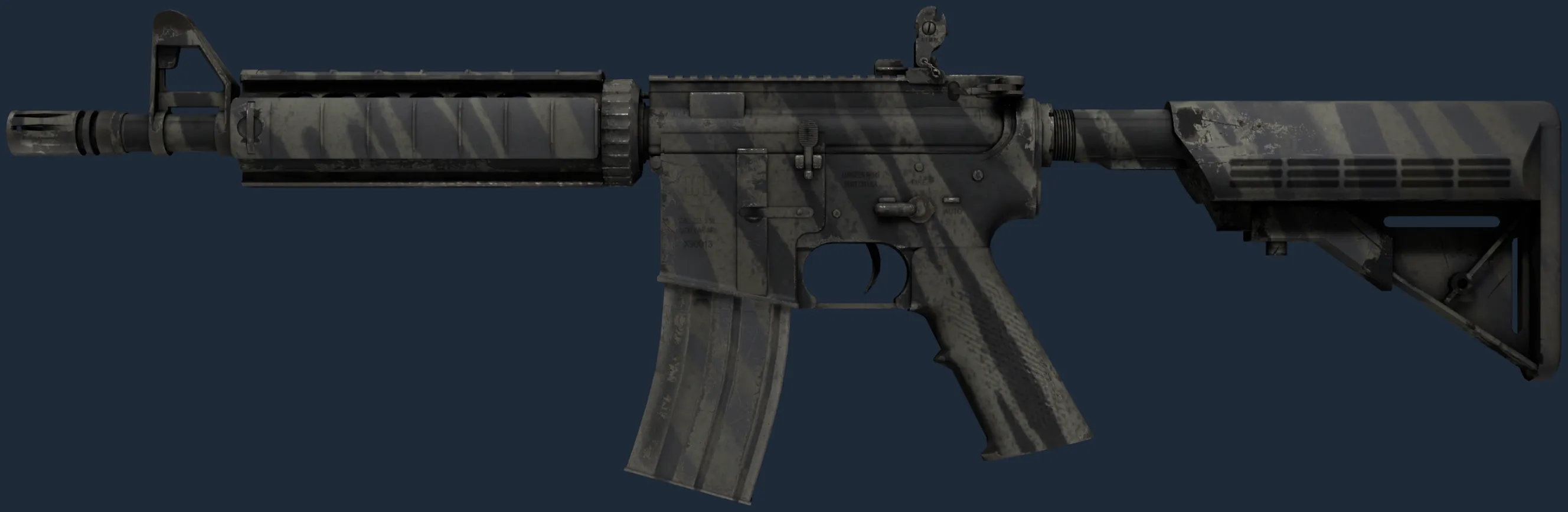 M4A4 | Faded Zebra (Factory New)