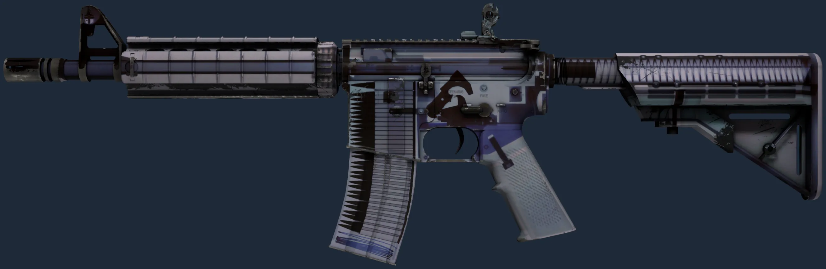 M4A4 | X-Ray (Minimal Wear)