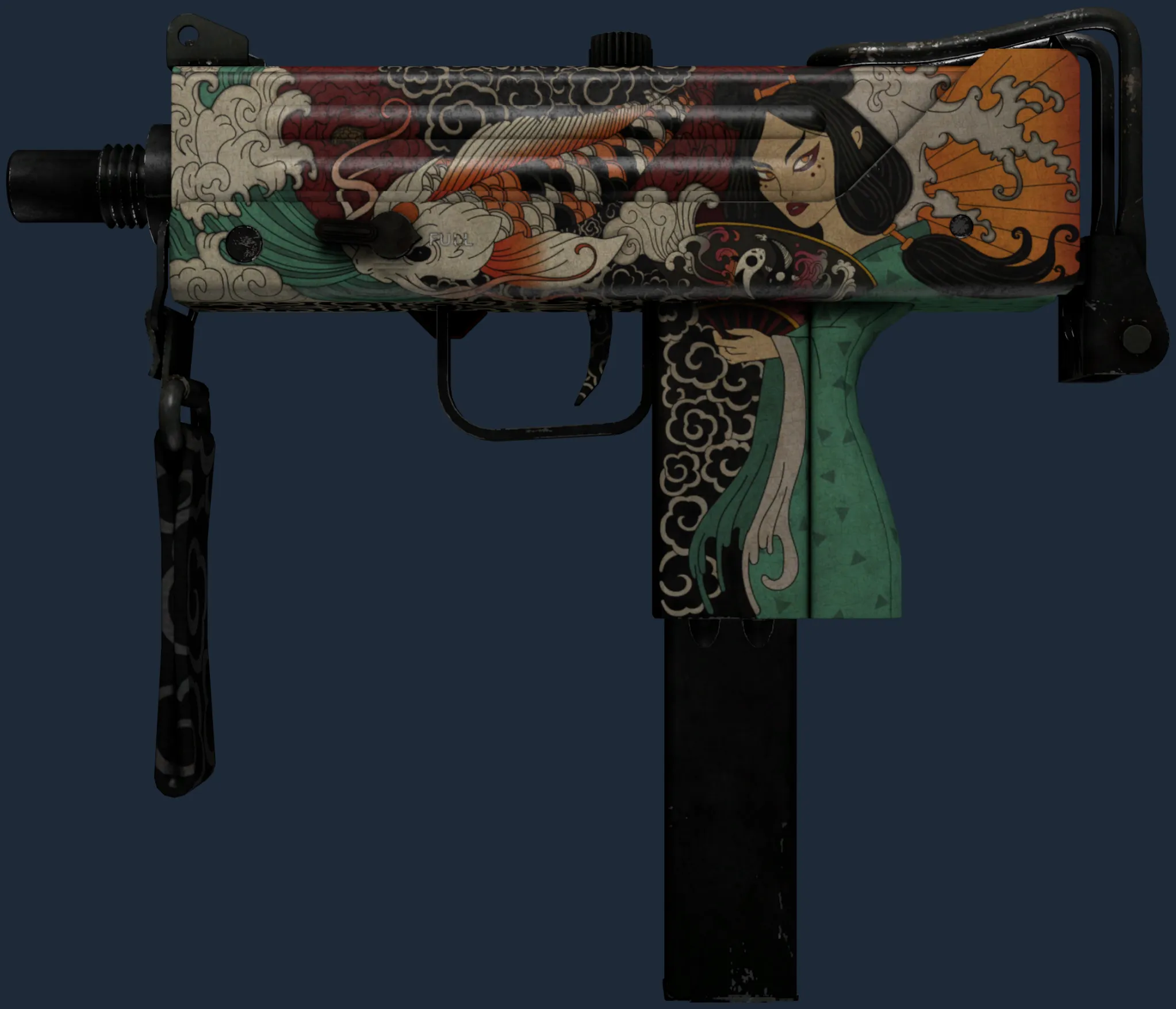 MAC-10 | Allure (Battle-Scarred)