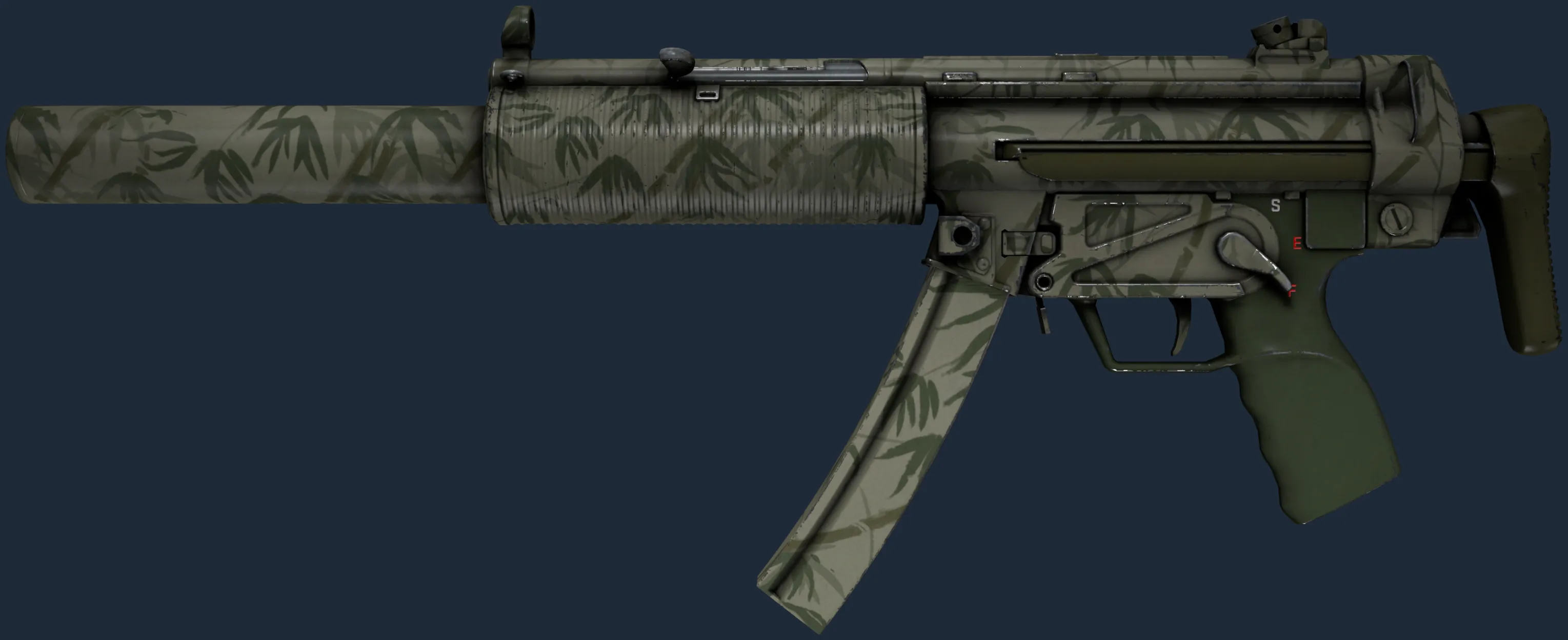 MP5-SD | Bamboo Garden (Field-Tested)