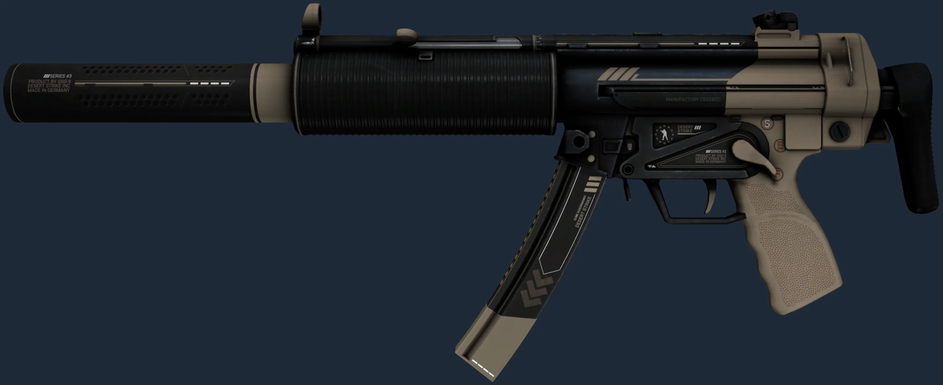 MP5-SD | Desert Strike