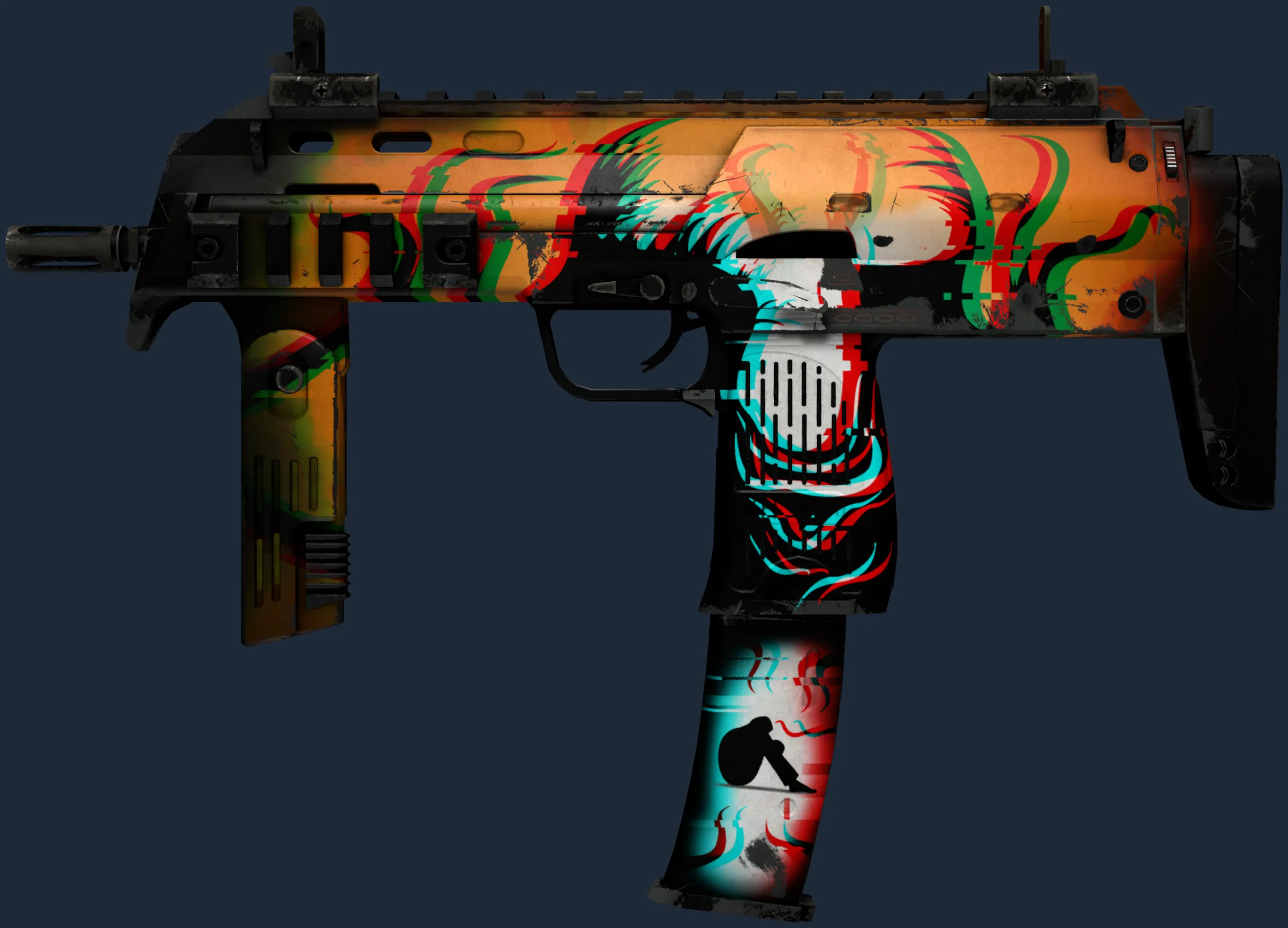 MP7 | Abyssal Apparition (Well-Worn)