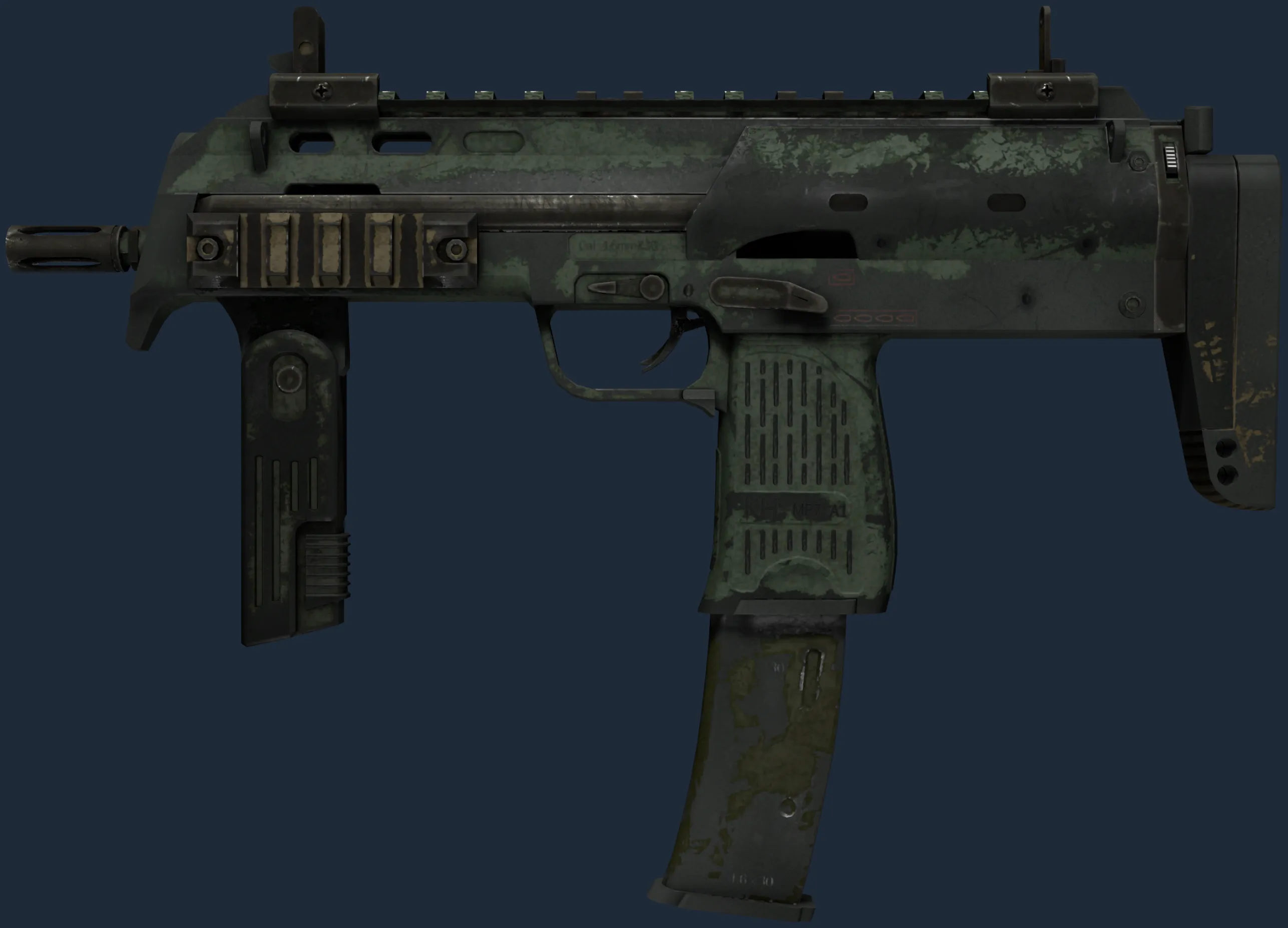 MP7 | Groundwater (Battle-Scarred)